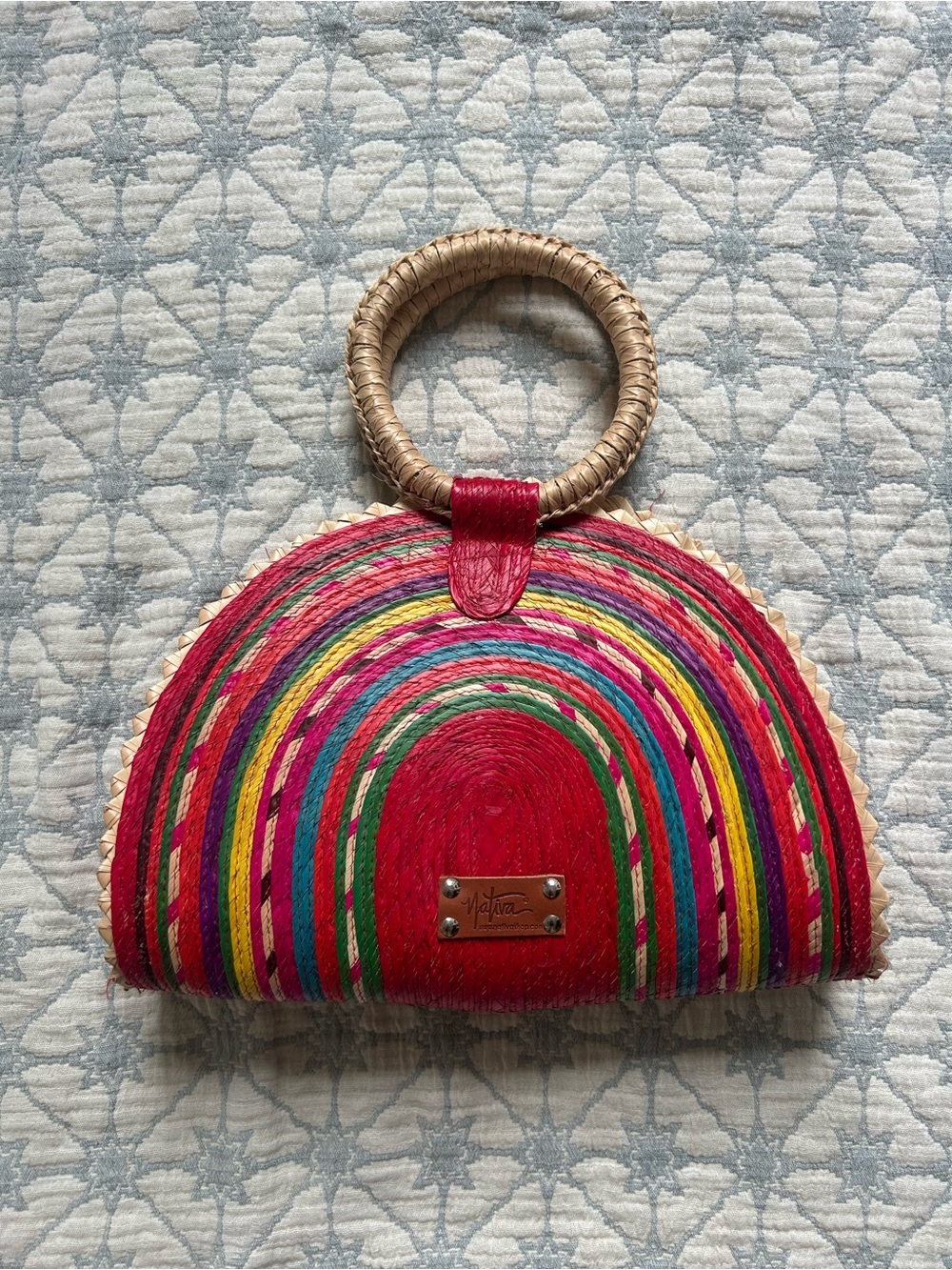 Colorful Woven Bag - Picture 2 of 3